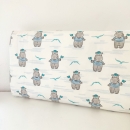 Jersey - Nora - Nilpferde - weiss